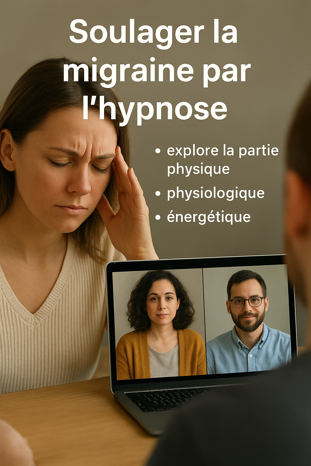 ✨ Événement Visio : Soulager la migraine par l’hypnose ✨